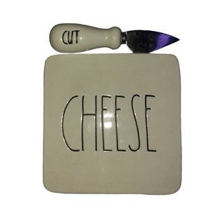 Rae Dunn CHEESE & CUT cheese cutting board kitchen ware tool by Magenta